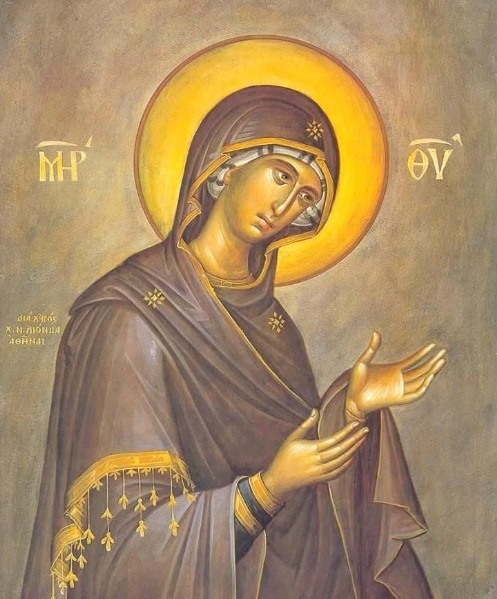 0593 Παναγία δεόμενη